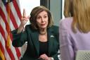 Nancy Pelosi was interviewed on the BBC’s Sunday with Laura Kuenssberg (Jeff Overs/BBC/PA)