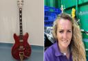 Penny Peacock found the guitar in the Aston Clinton branch of the South Bucks Hospice