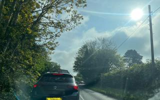 The delays were spotted in Flackwell Heath on May 1