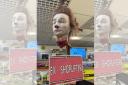A shop in High Wycombe has displayed a fake severed head to deter shoplifters
