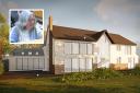 A neighbour said residents were 'shocked and disappointed' at the extension of the bungalow, which has now been approved