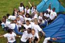 Wycombe charity donate vital tents to help disadvantaged children's organisation