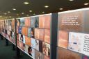 AWARENESS: The Wall of Silence at Bournemouth University was raising awareness for child abuse. Picture: Southmead Project