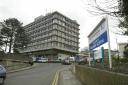 The front hospital block is set to be demolished