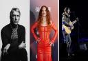 Paul Weller (left), Jess Glynne (centre) and Richard Ashcroft (right) will all perform at Penn Fest in 2024