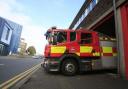 Fire crews rush to residential road after 'strong burning smell'