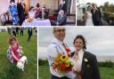 Joy and Mark Bray got married on May 22 with Mark's father as his best man
