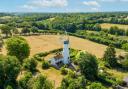 Take a look inside the million pound windmill, cottage and the garden (Savills)