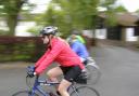 A PedalPush rider setting off from Hearing Dogs on the 50 mile route last year