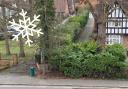 Snow spotted in Buckinghamshire town