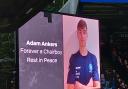 Adam Ankers was remembered during Wycombe's home match against Oxford on February 17