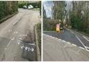 Green Lane, Prestwood (before and after)
