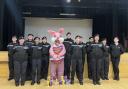 Thames Valley Police cadets in Beaconsfield, pictured above, took part in an Easter-themed end-of-term session