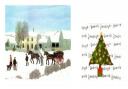 Examples of Christmas cards which Gloria Moss says are aimed at men and women. Men’s is on the left.