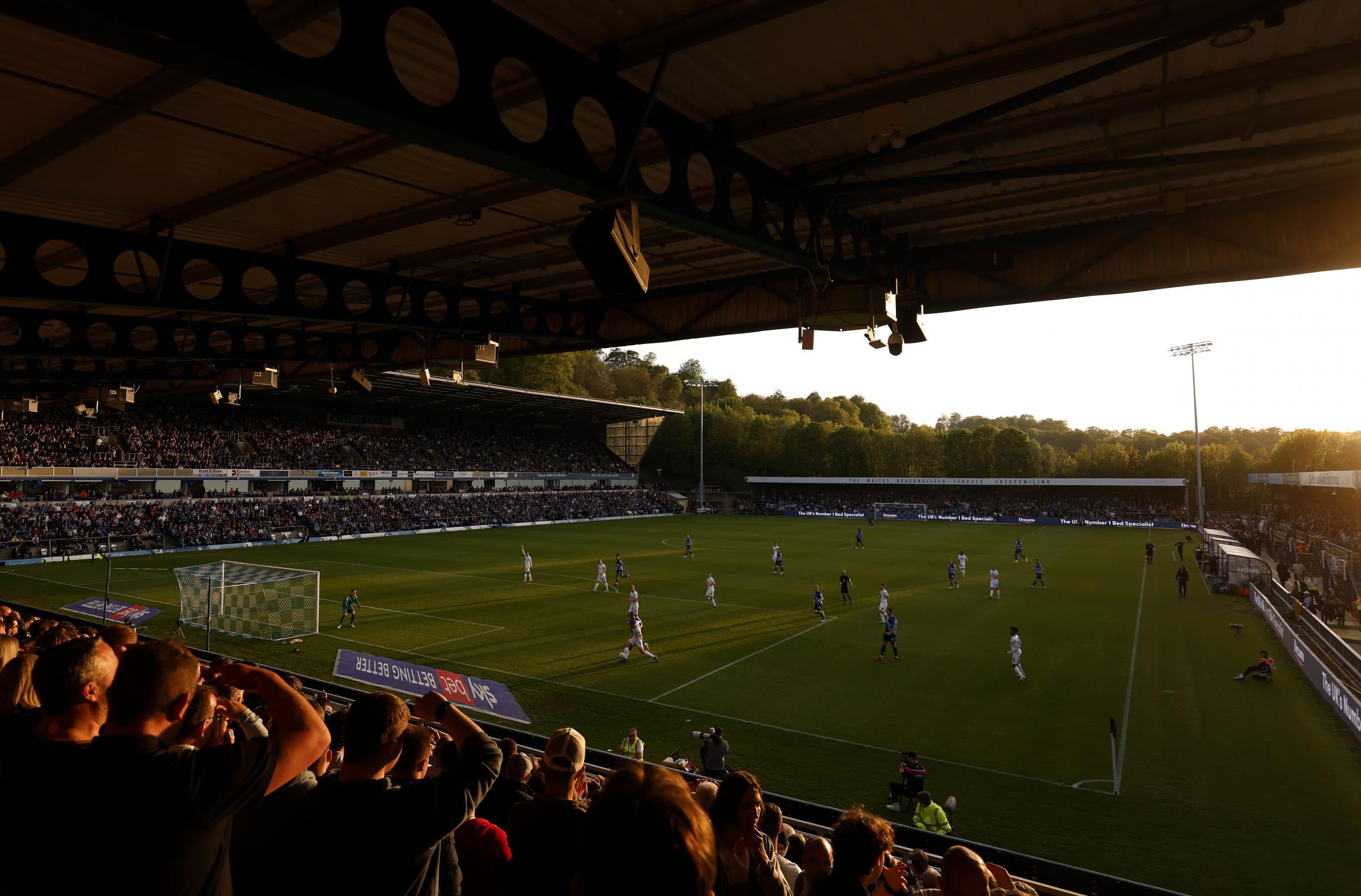 It was a packed house at Adams Park for the first leg (PA)