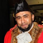 High Wycombe Mayor Maz Hussain (pictured)