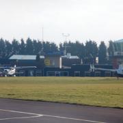 The current Wycombe air park buildings.