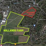 Hollands Farm and Jacksons Field