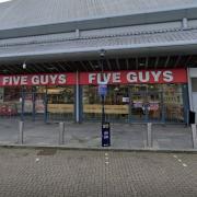 Five Guys Xscape in Milton Keynes