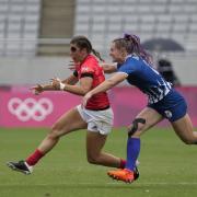 Helena Rowland scored a try for Team GB against  New Zealand but GB lost 26-21 (PA)