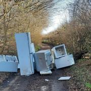 Social media users fumed at the disgraceful sight and some called for tougher sentences for fly-tippers (Credit: Georg Wanek)