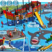 New play area design for Vale Park, Aylesbury