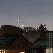 UFO SIGHTING? Strange lights spotted 'not moving' in sky over Bucks