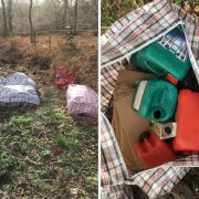 Fly-tipper caught dumping drug materials in Bucks countryside