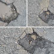 Man slams council for Bucks road 'covered in potholes'