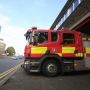 Emergency services attend after child's quad bike catches fire