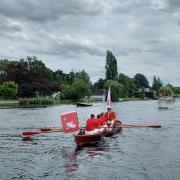 WATCH: Swan Uppers arrive to Buckinghamshire on River Thames