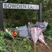 Tributes were left for Karl Stanislaus in Bowden Lane (pictured), where he was murdered last September