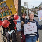 'It's so sad': Staff and residents protest shock closure of Bucks care home
