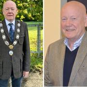 Gerrards Cross Mayor Brian Peck has worn his chain of office for the first time