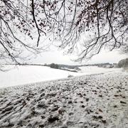 Snow in Chesham, 2022