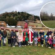 Why Santa landed on a helicopter in Buckinghamshire