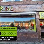 Papad has a 1 star hygiene rating