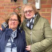 Ruth Plummer (left) and Bridgette Crick (right) are among the residents of South Heath who are worried about the new sinkholes above the HS2 tunnel