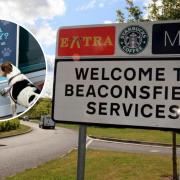 'Best service station in the UK' unveils new doggy drinking stations