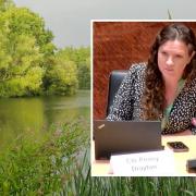 Cllr Penny Drayton demanded answers over Little Marlow Lakes Country Park this week