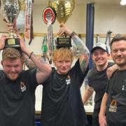 'He'll be back for more!': Ed Sheeran poses with chefs at Marlow chicken restaurant