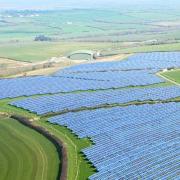 Example of solar farm from plans