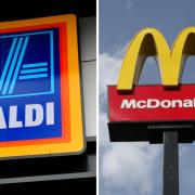The Aldi and McDonald's will open by the summer of this year