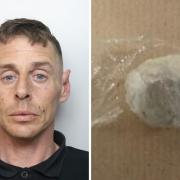 Drug dealer jailed after 'trying to get rid of heroin' while being detained