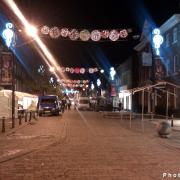 The magnificent Christmas lights in Wycombe High Street