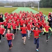 Ready, get set, go: dozens of pupils officially open Wycombe District Athletics Complex