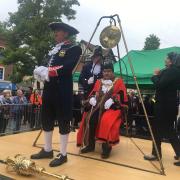 New High Wycombe mayor Sarfaraz Khan Raja on the scales