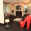 The lounge area