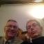 Steve Cohen with Rotary president Tom Winkworth