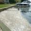 A pool of scum-lined sewage omn the banks at Bourne End